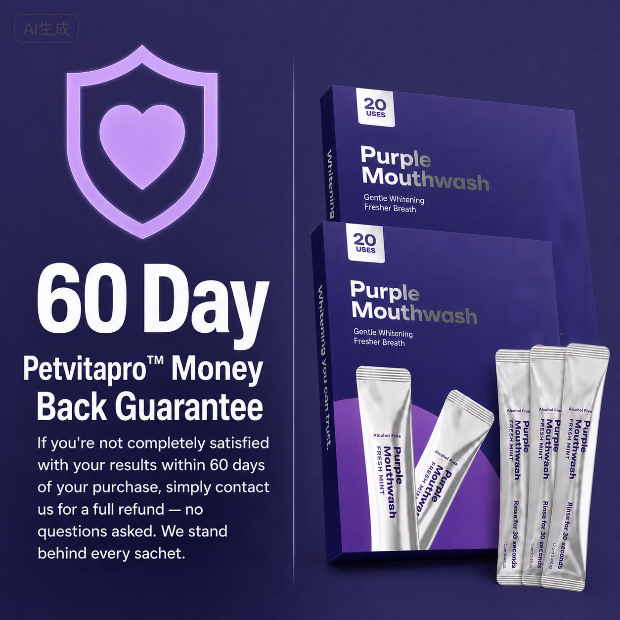 Petvitapro™ Purple Mouth Wash